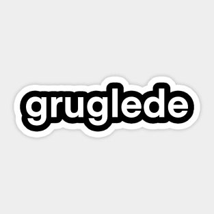 gruglede Sticker